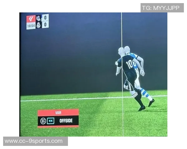 姆巴佩体毛越位引争议VAR技术划线显示仅差几厘米